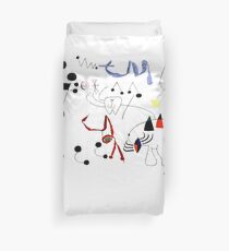 Joan Miro Frau, die von Entweichen-T-Shirt, 1945-Grafik träumt Bettbezug