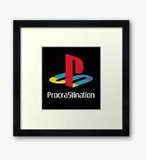 Procrastination Framed Print