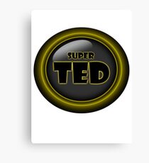 Super Ted Canvas Print