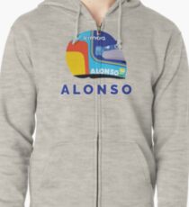 Fernando Alonso 2018 Helm Kapuzenjacke