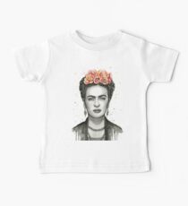Frida Kahlo Portrait Baby Tee