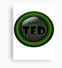 Super Ted Canvas Print