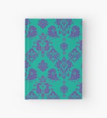 Lavender Vintage Damask Pattern Hardcover Journal
