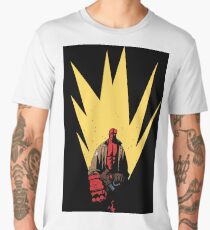 hellboy portrait Men's Premium T-Shirt