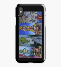 Muppets Haunted Mansion Stretching Room Portraits iPhone Case