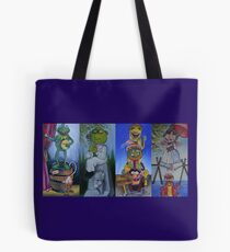 Muppets Haunted Mansion Stretching Room Portraits Tote Bag