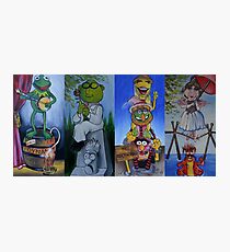 Muppets Haunted Mansion Stretching Room Portraits Photographic Print