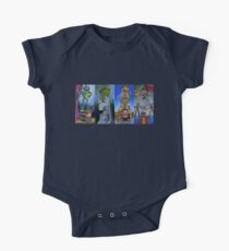Muppets Haunted Mansion Stretching Room Portraits One Piece - Short Sleeve