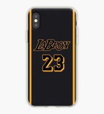La Bron Jersey Script 4 iPhone Case
