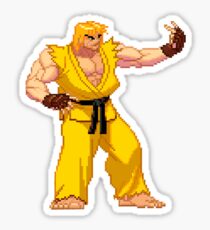 Street Fighter Third Strike - Yellow Ken Taunt Sticker
