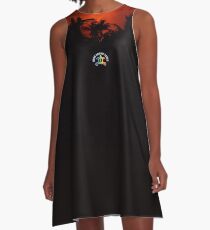 Morning Chat with Apau Hawaii Tours A-Line Dress