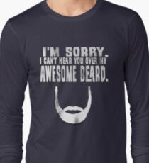 Awesome Beard Long Sleeve T-Shirt