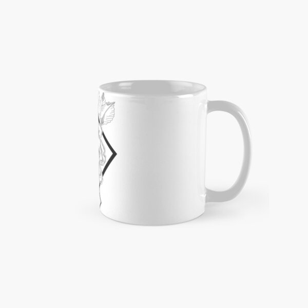 Pivoine en cadre Mug classique