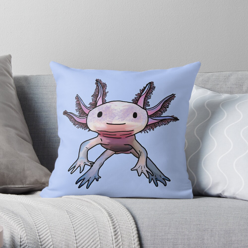 axolotl pillow pet