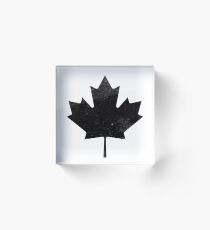 Canadian Flag Acrylic Block