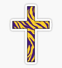 Louisiana Cross Sticker