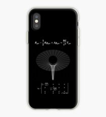 Schwarzes Loch Schwarzschild Metrik iPhone-Hülle & Cover