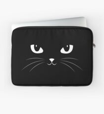 Cute Black Cat Laptop Sleeve