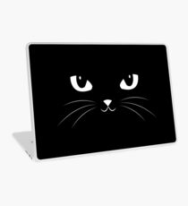 Cute Black Cat Laptop Skin