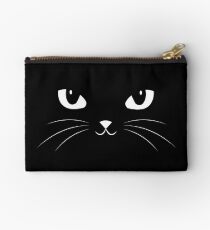Cute Black Cat Studio Pouch