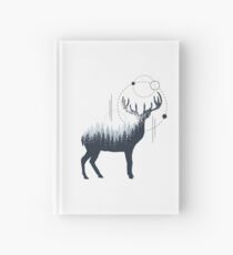 Deer. Double Exposure Hardcover Journal