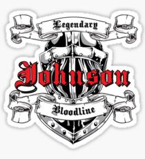 Johnson - Legendary Bloodlines Sticker