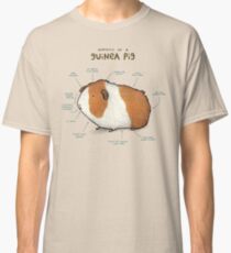 Anatomie eines Meerschweinchens Classic T-Shirt