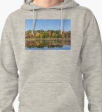 Colourful Muskoka Lake Symmetry Pullover Hoodie