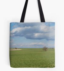 Big Sky and Kansas Wheat Tote Bag