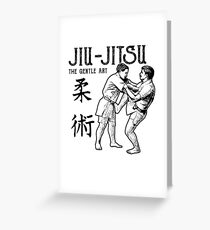 Jiu-jitsu The Gentle Art Greeting Card