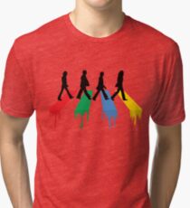 abbey road colour beatles Tri-blend T-Shirt