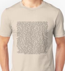 Why Don’t We “Talk” Lyrics Unisex T-Shirt