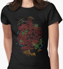 Brooklyn - Bright Women's Fitted T-Shirt