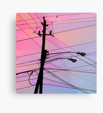 Wired Sky 2 Metal Print