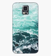 Blaue Ozean-Sommer-Strand-Wellen Hülle & Klebefolie für Samsung Galaxy