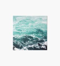 Blaue Ozean-Sommer-Strand-Wellen Galeriedruck