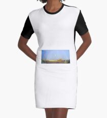 #1 Somewhere Over The Rainbow Graphic T-Shirt Dress