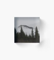 West Peak Acrylic Block