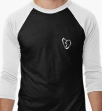xxxtentacion broken heart symbol Men's Baseball ¾ T-Shirt