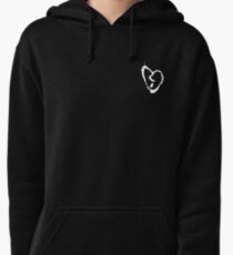xxxtentacion broken heart symbol Pullover Hoodie