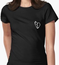 xxxtentacion broken heart symbol Women's Fitted T-Shirt