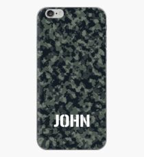 Camouflage Personalized For John iPhone Case