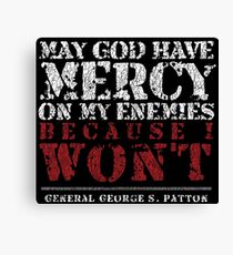 No Mercy Canvas Print