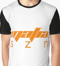 MafiaSZN orange Graphic T-Shirt