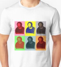 Ecce Homo Warhol Pop-Art-Art Slim Fit T-Shirt