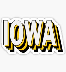 Iowa Stacked Sticker