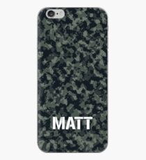 Camouflage Personalized For Matt iPhone Case