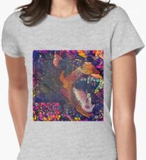 Abstract Without Warning Women's Fitted T-Shirt