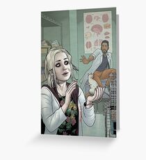 iZombie - Edit - The CW - TV show series Greeting Card