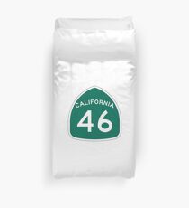 California State Route 46 Duvet Cover